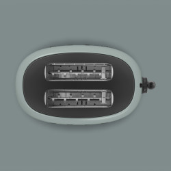 Τοστιέρα SMEG 50's Style Porsche TSF01PSGEU, 950 W, 2 φέτες, 6 επίπεδα, Δίσκος για ψίχουλα, Ενσωματωμένο καλώδιο, Ανοξείδωτο ατσάλι, Πράσινο