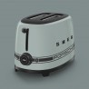 Τοστιέρα SMEG 50's Style Porsche TSF01PSGEU, 950 W, 2 φέτες, 6 επίπεδα, Δίσκος για ψίχουλα, Ενσωματωμένο καλώδιο, Ανοξείδωτο ατσάλι, Πράσινο