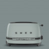 Τοστιέρα SMEG 50's Style Porsche TSF01PSGEU, 950 W, 2 φέτες, 6 επίπεδα, Δίσκος για ψίχουλα, Ενσωματωμένο καλώδιο, Ανοξείδωτο ατσάλι, Πράσινο
