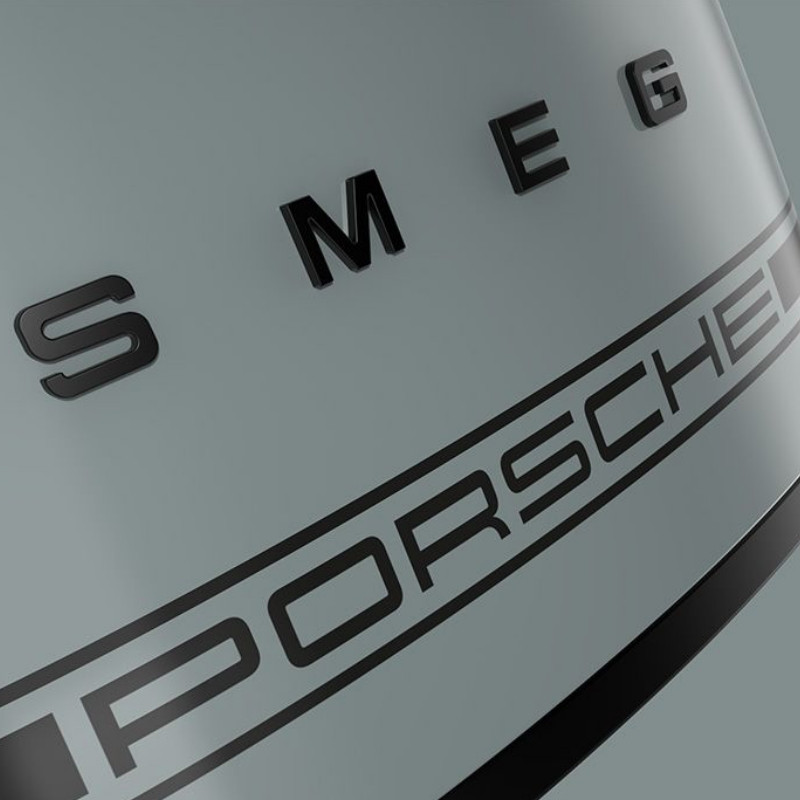 Τοστιέρα SMEG 50's Style Porsche TSF01PSGEU, 950 W, 2 φέτες, 6 επίπεδα, Δίσκος για ψίχουλα, Ενσωματωμένο καλώδιο, Ανοξείδωτο ατσάλι, Πράσινο