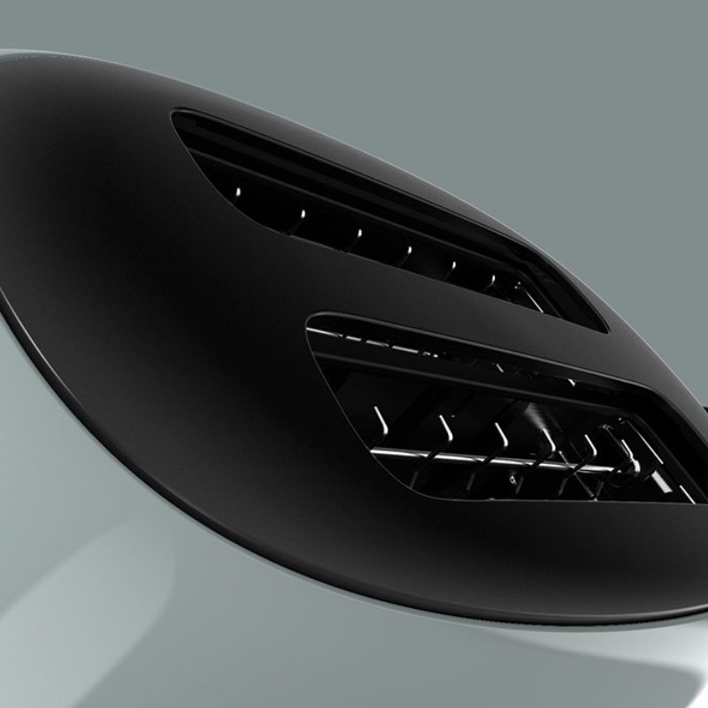 Τοστιέρα SMEG 50's Style Porsche TSF01PSGEU, 950 W, 2 φέτες, 6 επίπεδα, Δίσκος για ψίχουλα, Ενσωματωμένο καλώδιο, Ανοξείδωτο ατσάλι, Πράσινο