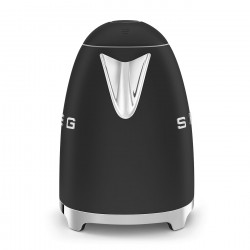Ηλεκτρική κανάτα SMEG KLF03BLMEU, 2400 W, 1,7 λ, βάση 360°, ματ φινίρισμα, μαύρο