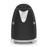 Ηλεκτρική κανάτα SMEG KLF03BLMEU, 2400 W, 1,7 λ, βάση 360°, ματ φινίρισμα, μαύρο