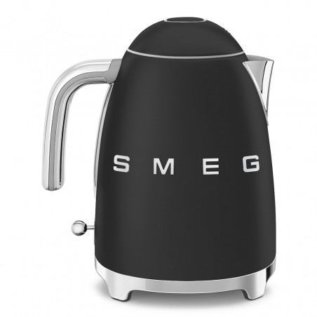 Ηλεκτρική κανάτα SMEG KLF03BLMEU, 2400 W, 1,7 λ, βάση 360°, ματ φινίρισμα, μαύρο