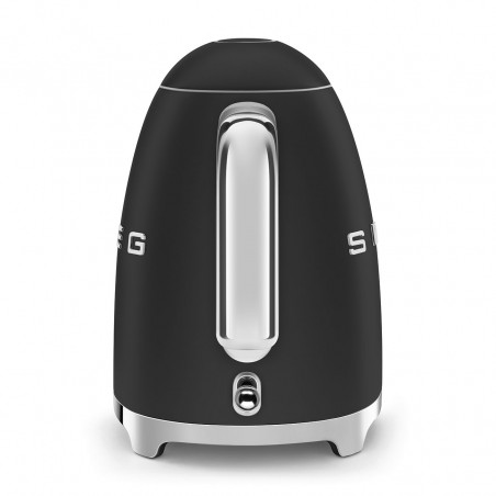 Ηλεκτρική κανάτα SMEG KLF03BLMEU, 2400 W, 1,7 λ, βάση 360°, ματ φινίρισμα, μαύρο