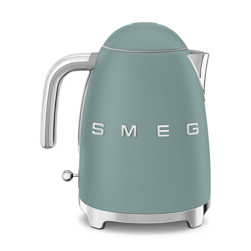 Ηλεκτρική κανάτα SMEG KLF03EGMEU, 2400 W, 1,7 λ, βάση 360°, ματ φινίρισμα, σμαραγδένιο πράσινο