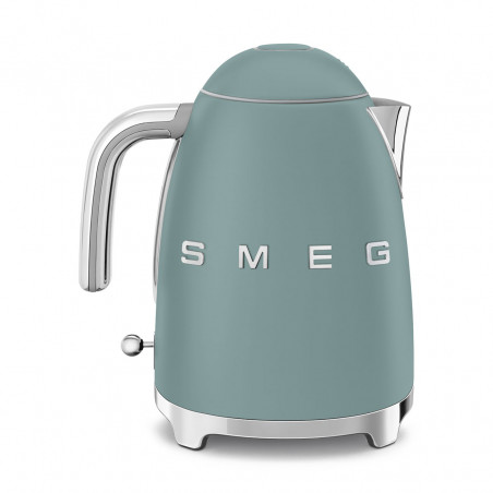 Ηλεκτρική κανάτα SMEG KLF03EGMEU, 2400 W, 1,7 λ, βάση 360°, ματ φινίρισμα, σμαραγδένιο πράσινο