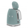 Ηλεκτρική κανάτα SMEG KLF03EGMEU, 2400 W, 1,7 λ, βάση 360°, ματ φινίρισμα, σμαραγδένιο πράσινο