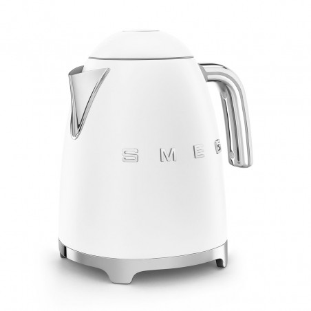 Ηλεκτρικός βραστήρας SMEG KLF03WHMEU, 2400 W, 1,7 λ, βάση 360°, ματ φινίρισμα, λευκό
