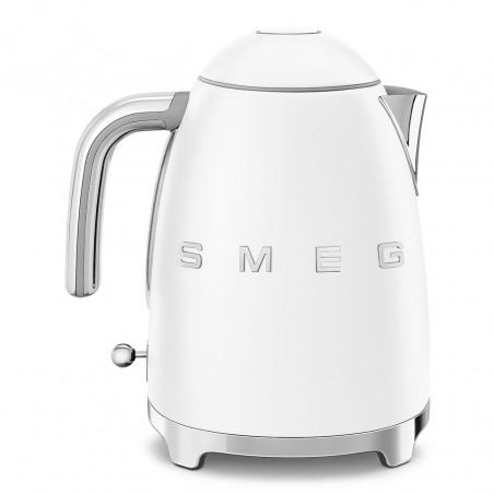 Ηλεκτρικός βραστήρας SMEG KLF03WHMEU, 2400 W, 1,7 λ, βάση 360°, ματ φινίρισμα, λευκό