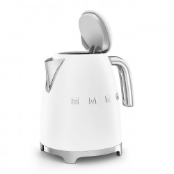 Ηλεκτρικός βραστήρας SMEG KLF03WHMEU, 2400 W, 1,7 λ, βάση 360°, ματ φινίρισμα, λευκό