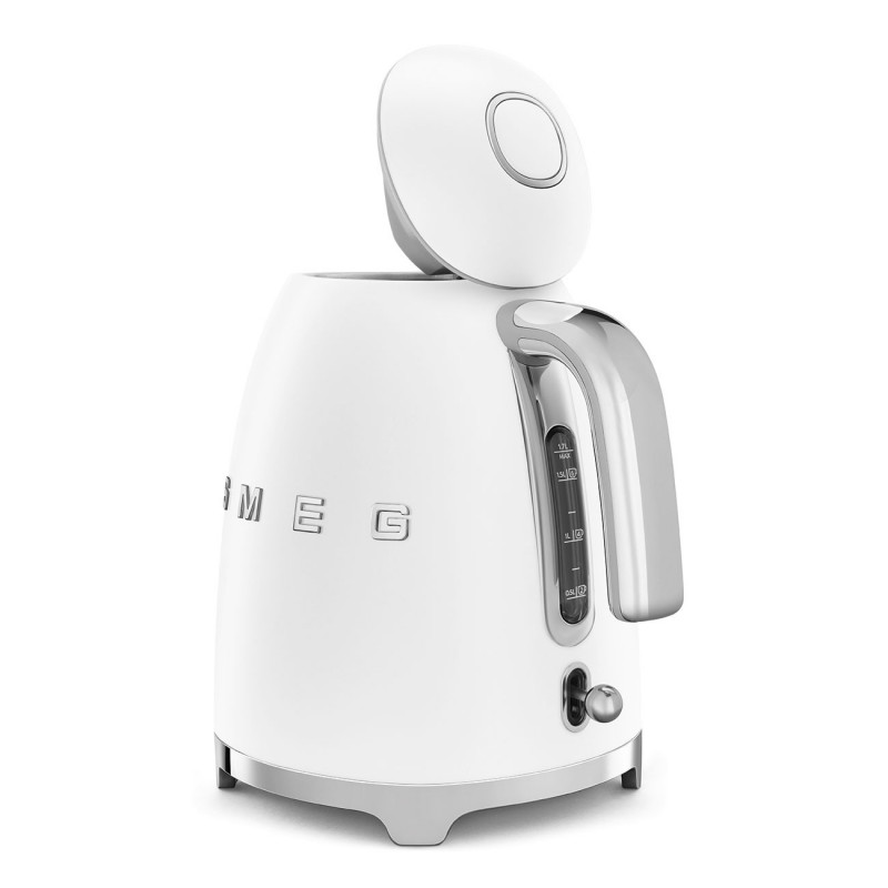 Ηλεκτρικός βραστήρας SMEG KLF03WHMEU, 2400 W, 1,7 λ, βάση 360°, ματ φινίρισμα, λευκό