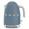 Ηλεκτρική κατσαρόλα SMEG KLF03SBMEU, 2400 W, 1,7 λ, βάση 360°, ματ φινίρισμα, μπλε χρώμα