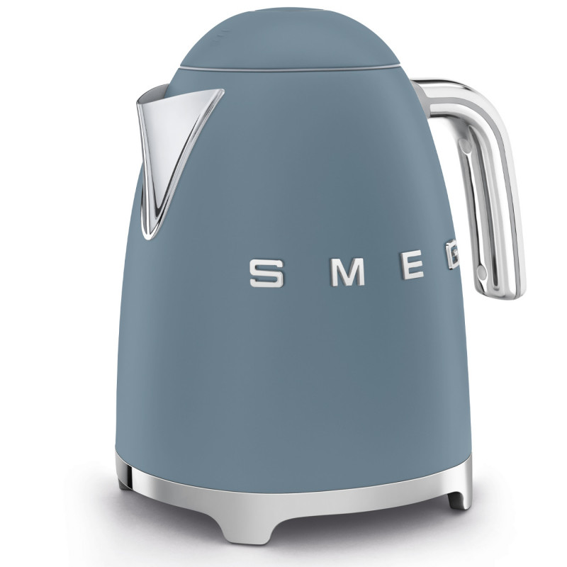 Ηλεκτρική κατσαρόλα SMEG KLF03SBMEU, 2400 W, 1,7 λ, βάση 360°, ματ φινίρισμα, μπλε χρώμα