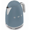 Ηλεκτρική κατσαρόλα SMEG KLF03SBMEU, 2400 W, 1,7 λ, βάση 360°, ματ φινίρισμα, μπλε χρώμα