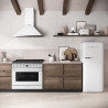 Τοστιέρα SMEG 50's Style TSF01WHEU, 950 W, 2 φέτες, 6 επίπεδα, Δίσκος για ψίχουλα, Ενσωματωμένο καλώδιο, Ανοξείδωτο ατσάλι, Λευκό