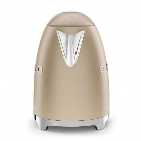 Ηλεκτρική κανάτα SMEG KLF03CHMEU, 2400 W, 1,7 λ, βάση 360°, ματ φινίρισμα, χρώμα σαμπάνιας