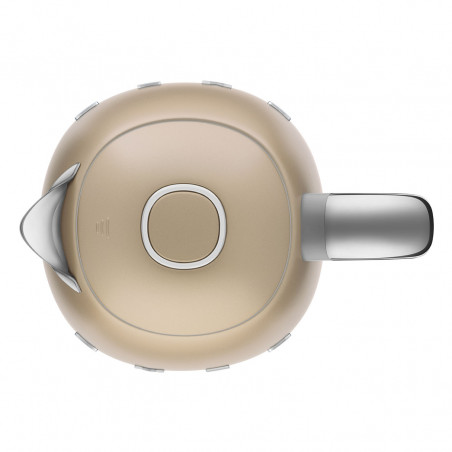 Ηλεκτρική κανάτα SMEG KLF03CHMEU, 2400 W, 1,7 λ, βάση 360°, ματ φινίρισμα, χρώμα σαμπάνιας