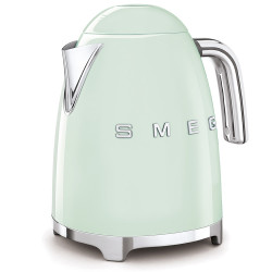 Ηλεκτρική κανάτα SMEG KLF03PGEU, 2400 W, 1,7 λ, βάση 360°, γυαλιστερό φινίρισμα, παστέλ πράσινο