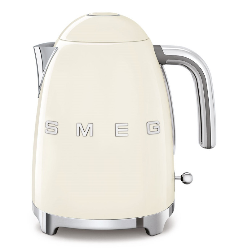 Ηλεκτρική κατσαρόλα SMEG KLF03CREU, 2400 W, 1,7 λ, βάση 360°, γυαλιστερό φινίρισμα, κρεμ