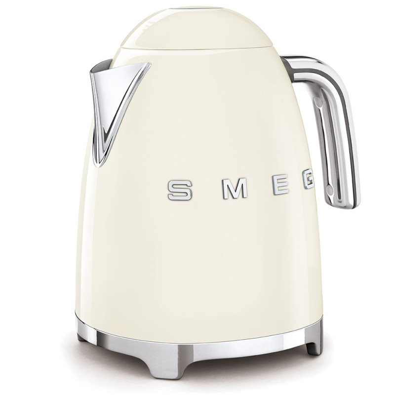 Ηλεκτρική κατσαρόλα SMEG KLF03CREU, 2400 W, 1,7 λ, βάση 360°, γυαλιστερό φινίρισμα, κρεμ