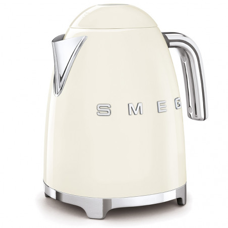 Ηλεκτρική κατσαρόλα SMEG KLF03CREU, 2400 W, 1,7 λ, βάση 360°, γυαλιστερό φινίρισμα, κρεμ