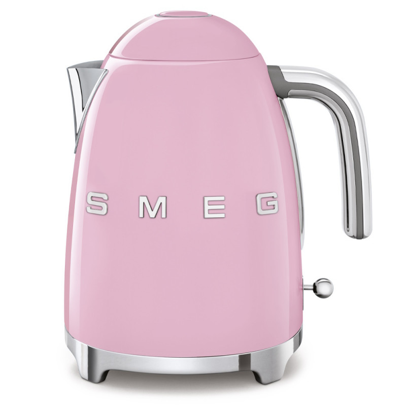 Ηλεκτρική κανάτα SMEG KLF03PKEU, 2400 W, 1,7 λ, βάση 360°, γυαλιστερό φινίρισμα, ροζ