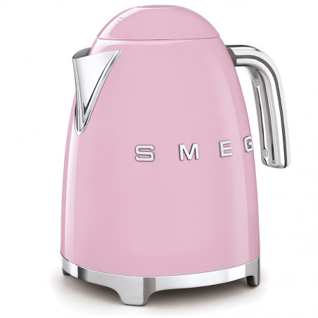 Ηλεκτρική κανάτα SMEG KLF03PKEU, 2400 W, 1,7 λ, βάση 360°, γυαλιστερό φινίρισμα, ροζ