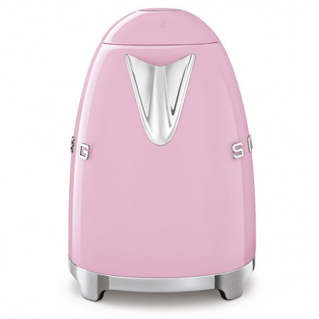 Ηλεκτρική κανάτα SMEG KLF03PKEU, 2400 W, 1,7 λ, βάση 360°, γυαλιστερό φινίρισμα, ροζ