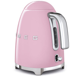 Ηλεκτρική κανάτα SMEG KLF03PKEU, 2400 W, 1,7 λ, βάση 360°, γυαλιστερό φινίρισμα, ροζ