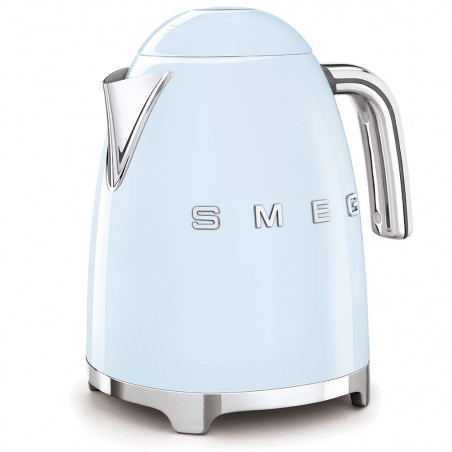 Ηλεκτρική κανάτα SMEG KLF03PBEU, 2400 W, 1,7 λ, βάση 360°, γυαλιστερό φινίρισμα, παστέλ μπλε