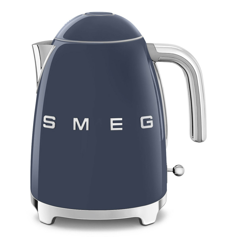 Ηλεκτρική κατσαρόλα SMEG KLF03NBEU, 2400 W, 1,7 λ, βάση 360°, γυαλιστερό φινίρισμα, μπλε της θάλασσας