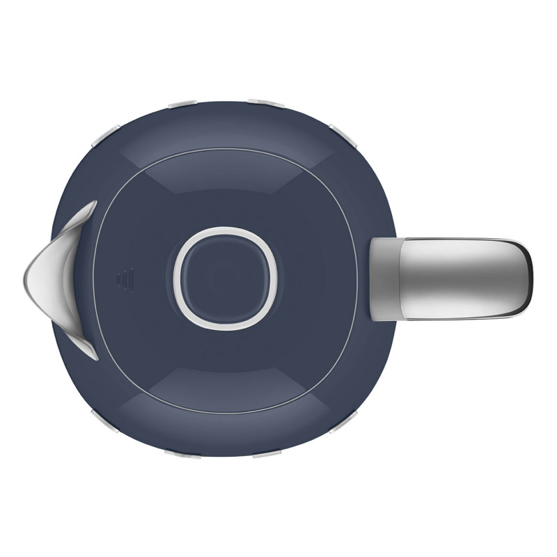 Ηλεκτρική κατσαρόλα SMEG KLF03NBEU, 2400 W, 1,7 λ, βάση 360°, γυαλιστερό φινίρισμα, μπλε της θάλασσας
