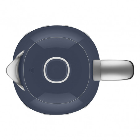 Ηλεκτρική κατσαρόλα SMEG KLF03NBEU, 2400 W, 1,7 λ, βάση 360°, γυαλιστερό φινίρισμα, μπλε της θάλασσας