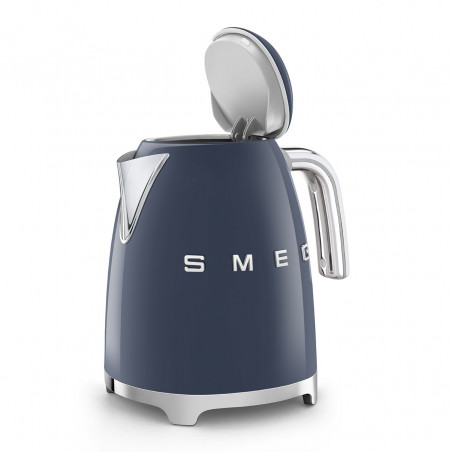 Ηλεκτρική κατσαρόλα SMEG KLF03NBEU, 2400 W, 1,7 λ, βάση 360°, γυαλιστερό φινίρισμα, μπλε της θάλασσας