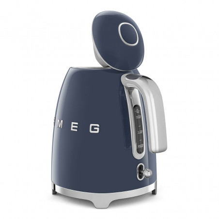 Ηλεκτρική κατσαρόλα SMEG KLF03NBEU, 2400 W, 1,7 λ, βάση 360°, γυαλιστερό φινίρισμα, μπλε της θάλασσας