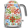 Ηλεκτρική κανάτα SMEG Dolce & Gabbana KLF03DGEU, 2400 W, 1,7 λ, βάση 360°, γυαλιστερό φινίρισμα, πολύχρωμη
