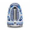 Ηλεκτρική κανάτα SMEG Dolce & Gabbana KLF03DGBEU, 2400 W, 1,7 λ, βάση 360°, γυαλιστερό φινίρισμα, μεσογειακό μπλε