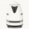 Ηλεκτρική κανάτα SMEG Porsche KLF03PCWEU, 2400 W, 1,7 λ, βάση 360°, γυαλιστερό φινίρισμα, λευκό