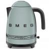 Ηλεκτρική κανάτα SMEG KLF03PSGEU, 2400 W, 1,7 λίτρα, βάση 360°, γυαλιστερό φινίρισμα, πράσινο