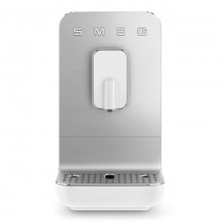 Μηχανή εσπρέσο SMEG Collezione BCC11WHMEU, 1350 W, 19 bar, 1,4 λίτρα, 8 λειτουργίες, ενσωματωμένος μύλος, λευκό