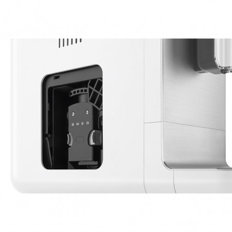Μηχανή εσπρέσο SMEG Collezione BCC11WHMEU, 1350 W, 19 bar, 1,4 λίτρα, 8 λειτουργίες, ενσωματωμένος μύλος, λευκό