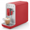 Μηχανή εσπρέσο SMEG Collezione BCC02RDMEU, 1350 W, 19 bar, 1,4 λίτρα, 8 λειτουργίες, Ενσωματωμένος μύλος, Ακροφύσιο ατμού, Κόκκινο