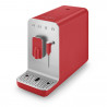 Μηχανή εσπρέσο SMEG Collezione BCC02RDMEU, 1350 W, 19 bar, 1,4 λίτρα, 8 λειτουργίες, Ενσωματωμένος μύλος, Ακροφύσιο ατμού, Κόκκινο