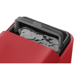 Μηχανή εσπρέσο SMEG Collezione BCC02RDMEU, 1350 W, 19 bar, 1,4 λίτρα, 8 λειτουργίες, Ενσωματωμένος μύλος, Ακροφύσιο ατμού, Κόκκινο