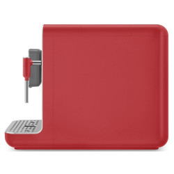 Μηχανή εσπρέσο SMEG Collezione BCC02RDMEU, 1350 W, 19 bar, 1,4 λίτρα, 8 λειτουργίες, Ενσωματωμένος μύλος, Ακροφύσιο ατμού, Κόκκινο