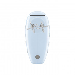 Χειροκίνητο μίξερ SMEG 50's Style HMF01PBEU, 250 W, 9 ταχύτητες, λειτουργία Turbo, κρυφή οθόνη LED, χρονοδιακόπτης, εξαρτήματα, μπλε