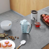 Χειροκίνητο μίξερ SMEG 50's Style HMF01PBEU, 250 W, 9 ταχύτητες, λειτουργία Turbo, κρυφή οθόνη LED, χρονοδιακόπτης, εξαρτήματα, μπλε