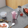 Χειροκίνητο μίξερ SMEG 50's Style HMF01PKEU, 250 W, 9 ταχύτητες, λειτουργία Turbo, κρυφή οθόνη LED, χρονοδιακόπτης, εξαρτήματα, ροζ
