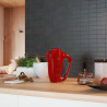 Χειροκίνητο μίξερ SMEG 50's Style HMF01RDEU, 250 W, 9 ταχύτητες, λειτουργία Turbo, κρυφή οθόνη LED, χρονοδιακόπτης, εξαρτήματα, κόκκινο